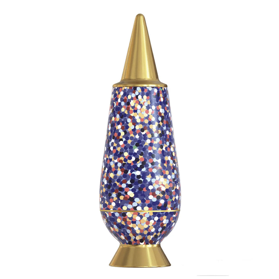 Alessi 100% make-up Proust Vase w/ lid