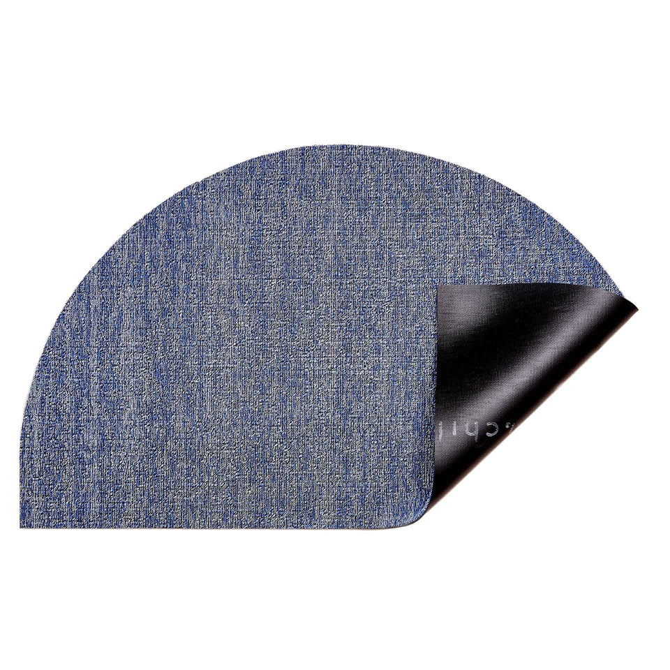 Cornflower Heathered Welcome Shag Mat by Chilewich